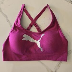 EUC Pink Puma Sports Bra XS/S